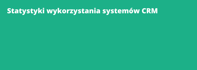 Statystyki wykorzystania systemów CRM