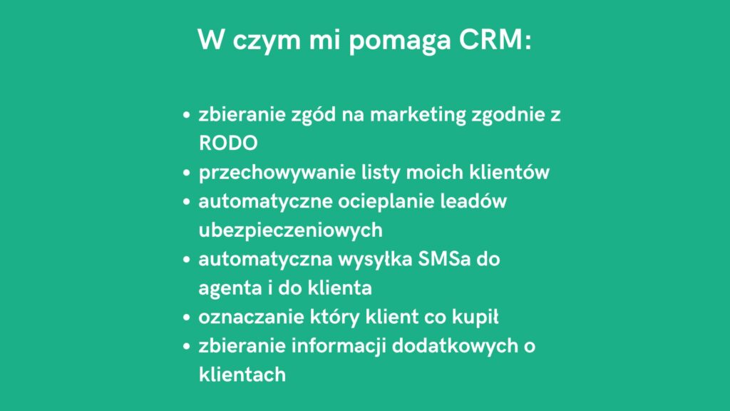 W czym mi pomaga CRM