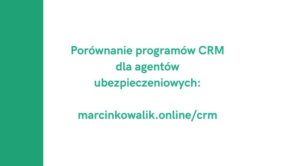 Porównanie programów CRM