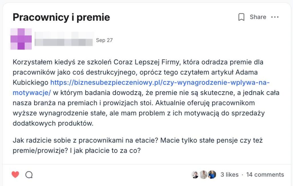 Dyskusja o tym jak wynagradzać w ubezpieczeniach
